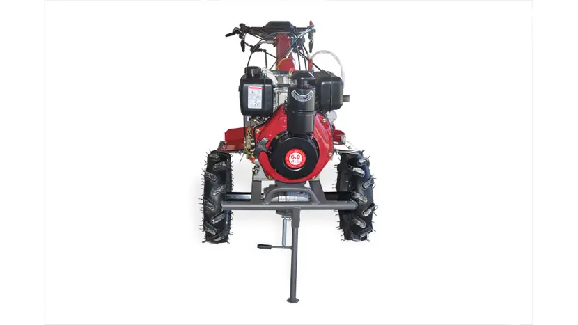 Мотоблок Weima Deluxe WM1100AE6 КМ DIFF, 6 л.с., дизель, воздушное (с фрезой), фото фото 4