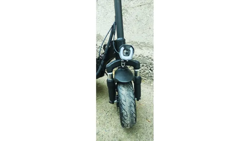 Электросамокат Crosser T4 (1000 Вт; 48 В; 12,5 А/ч), колёса 10" + сидение, амортизационная вилка, БЕЗ ЗАРЯДНОГО, фото фото 2