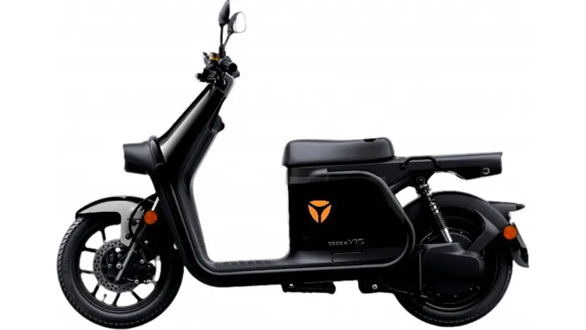 Электроскутер Yadea Y1S 2700W, 2*60V24AH lithium (чёрный), фото фото 2