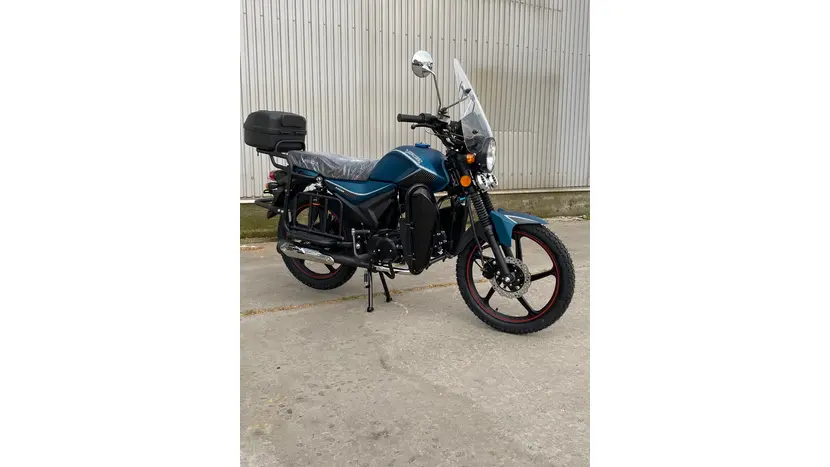 Мопед Viper V125S ALPHA (синій) фото 5 купити в Україні