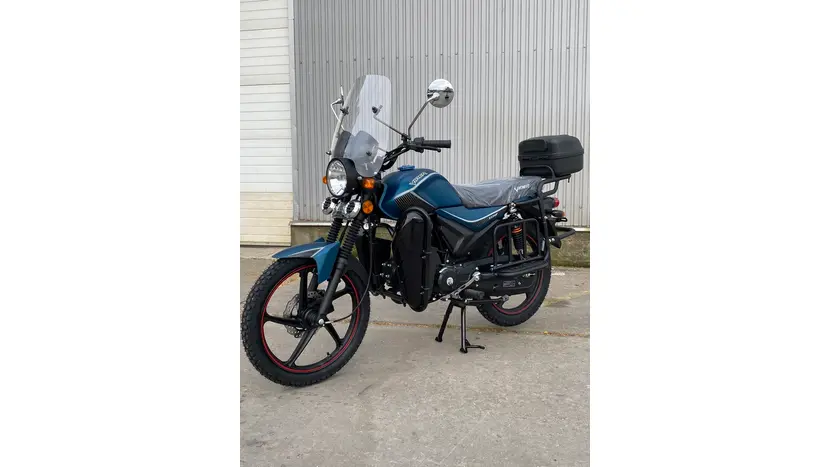 Мопед Viper V125S ALPHA (синій) фото 3 купити в Україні