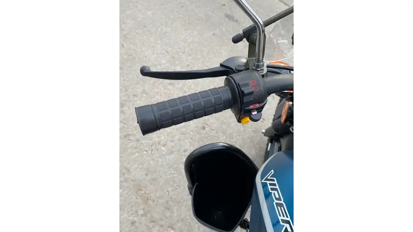 Мопед Viper V125S ALPHA (синій) фото 6 купити в Україні