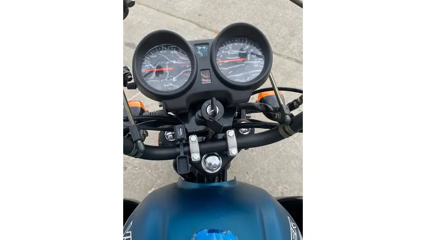 Мопед Viper V125S ALPHA (синій) фото 7 купити в Україні