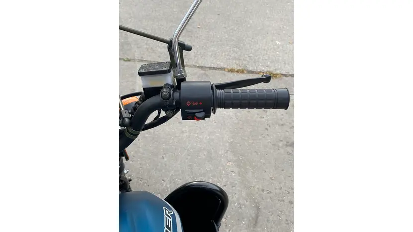 Мопед Viper V125S ALPHA (синій) фото 8 купити в Україні