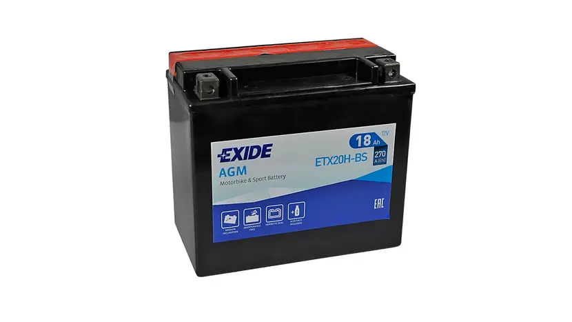 Аккумулятор EXIDE ETX 20H-BS EXIDE (12V, 18A), фото фото 3