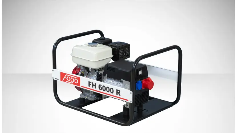 Бензиновый генератор Fogo FH 6000R, універсальний 1/3 (230/380 В), 5.5 кВт фото 2 купити в Україні