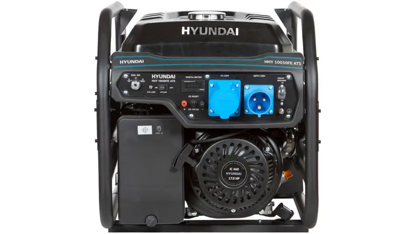 Бензиновый генератор Hyundai HHY 10050FE ATS, однофазный (230 В), 8 кВт, фото фото 2