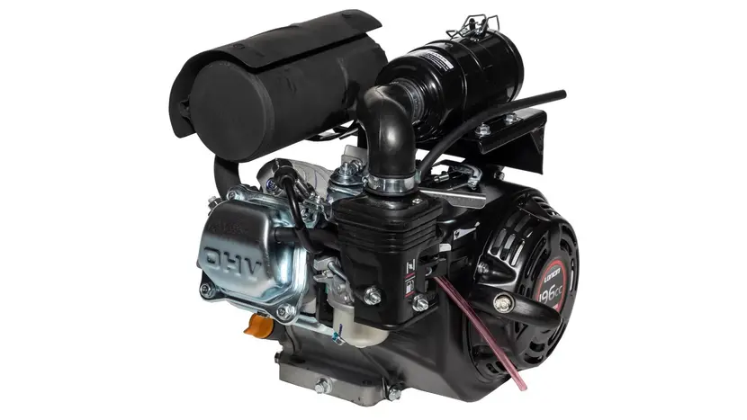 Двигун Loncin LC168F-2H, 6.5 к.с., бензиновий, вал 20 мм (шпонка) фото 2 купити в Україні