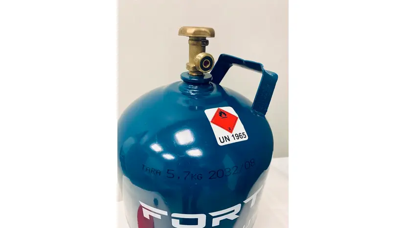 Газовий балон пропан-бутан Forte БД-5 12л (Польща) фото 9 купити в Україні