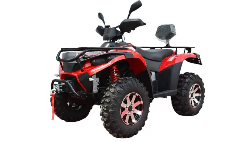 Квадроцикл LINHAI LH400ATV-D EFI (красный), фото фото 2