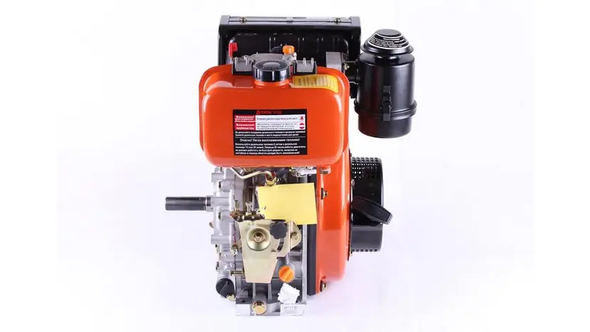 Двигун TATA 178F, 6 к.с., дизельний, вал 25 мм (шпонка) фото 4 купити в Україні
