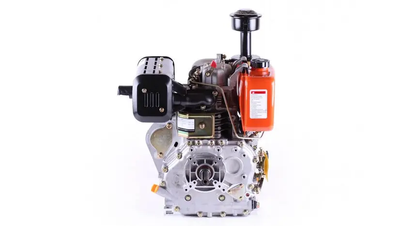 Двигун TATA 186F, 9 к.с., дизельний, вал 25 мм (шпонка) фото 3 купити в Україні