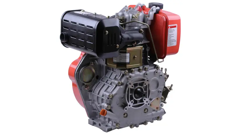 Двигун TATA 186F, 9 к.с., дизельний, вал 25 мм (шліц) фото 2 купити в Україні