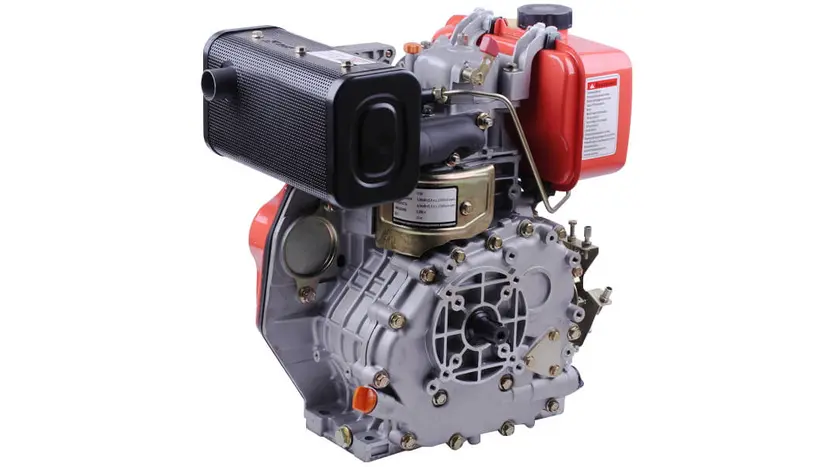 Двигун TATA 178F, 6 к.с., дизельний, вал 25 мм (шліц) фото 2 купити в Україні