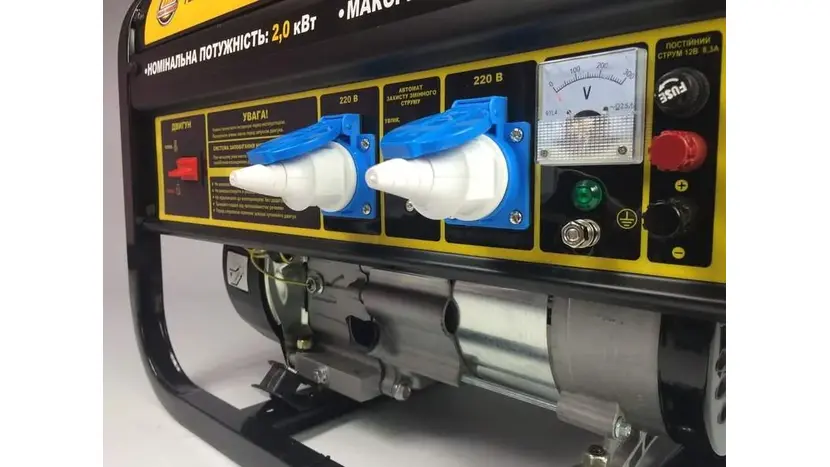 Генератор комбинированный (газ/бензин) Forte FG LPG 6500E, однофазный (230 В), 5.5 кВт, фото фото 3