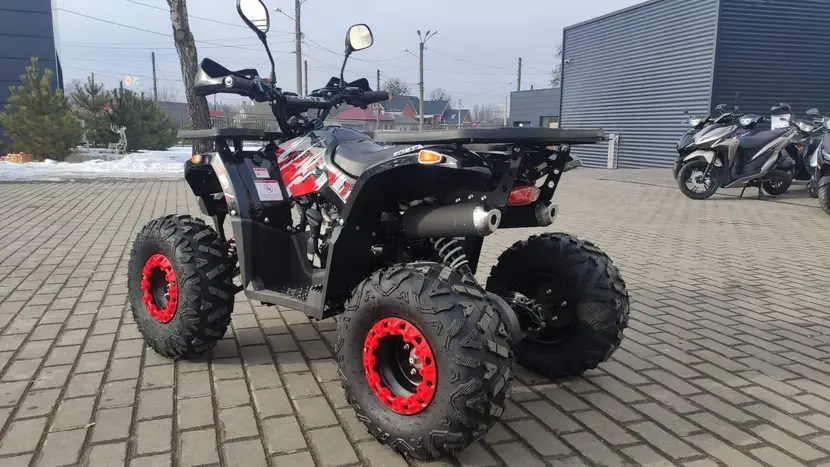 Квадроцикл Forte ATV125B (чорний) фото 2 купити в Україні