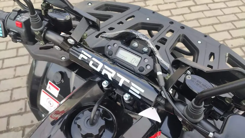 Квадроцикл Forte ATV125B (чорний) фото 3 купити в Україні