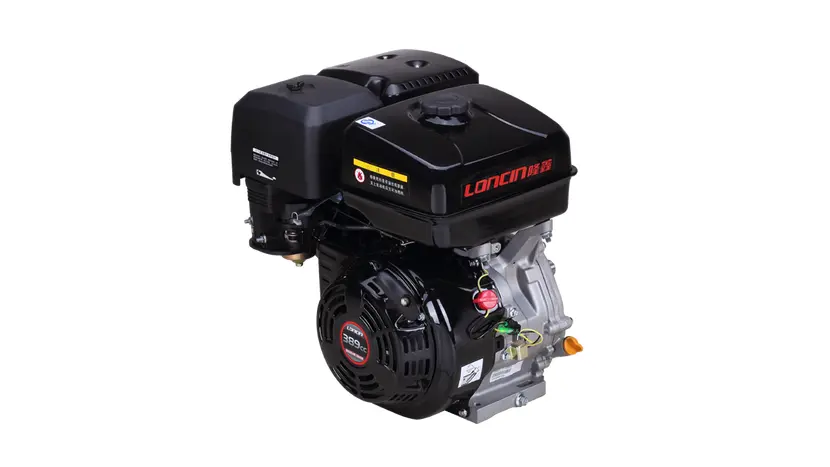 Двигун Loncin G390F, 12 к.с., бензиновий, вал 25 мм (шпонка) фото 3 купити в Україні