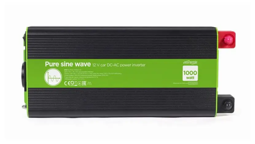 Инвертор 12В-220В EnerGenie EG-PWC-PS1000-01 1000 Вт, чистая синусоида, фото фото 3