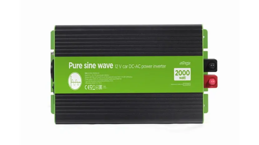 Инвертор 12В-220В EnerGenie EG-PWC-PS2000-01 2000 Вт, чистая синусоида, фото фото 3