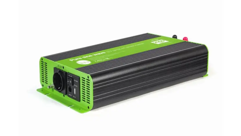 Инвертор 12В-220В EnerGenie EG-PWC-PS2000-01 2000 Вт, чистая синусоида, фото фото 4