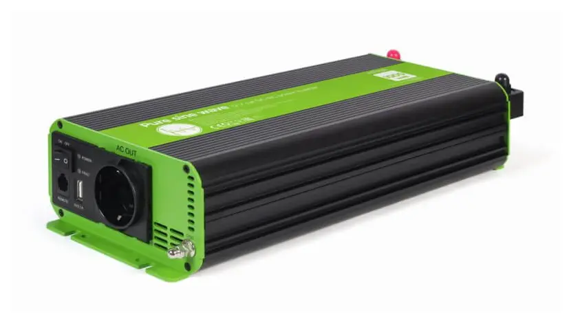 Инвертор 12В-220В EnerGenie EG-PWC-PS1000-01 1000 Вт, чистая синусоида, фото фото 4