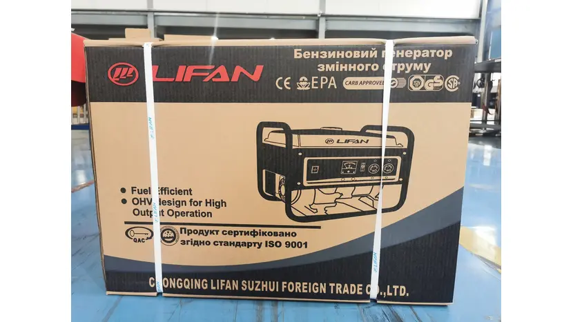 Генератор комбінований (газ/бензин) Lifan LF2.8GF-6LS BIFUEL, однофазний (230 В), 3 кВт фото 14 купити в Україні
