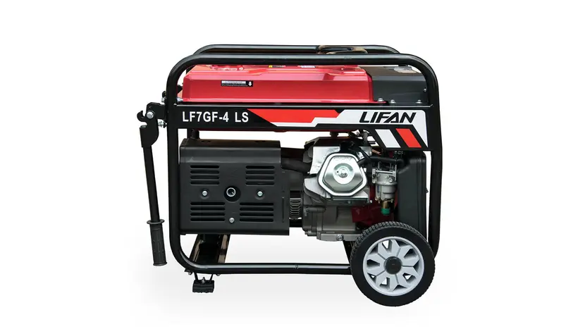 Генератор комбінований Lifan LF7GF-4LS (газ/бензин), однофазний (230 В), 7.5 кВт фото 6 купити в Україні
