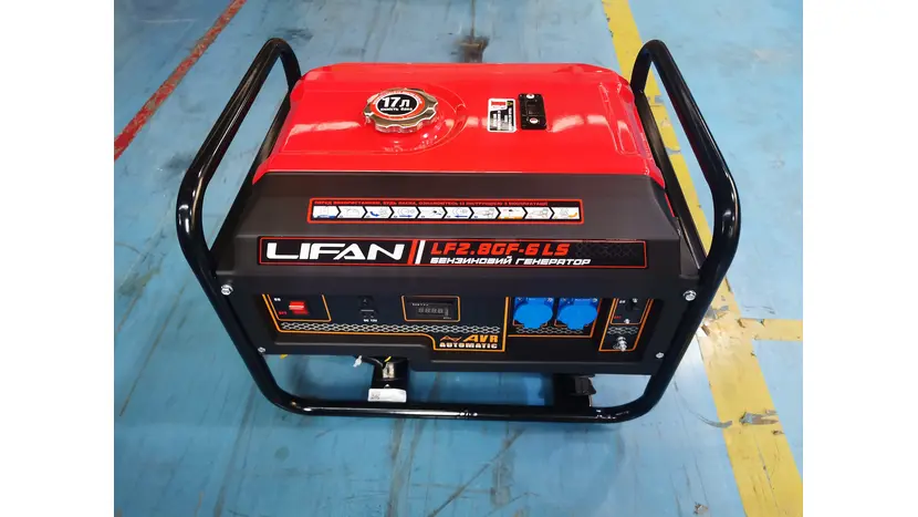 Генератор комбінований (газ/бензин) Lifan LF2.8GF-6LS BIFUEL, однофазний (230 В), 3 кВт фото 7 купити в Україні