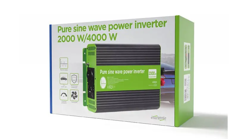 Инвертор 12В-220В EnerGenie EG-PWC-PS2000-01 2000 Вт, чистая синусоида, фото фото 8
