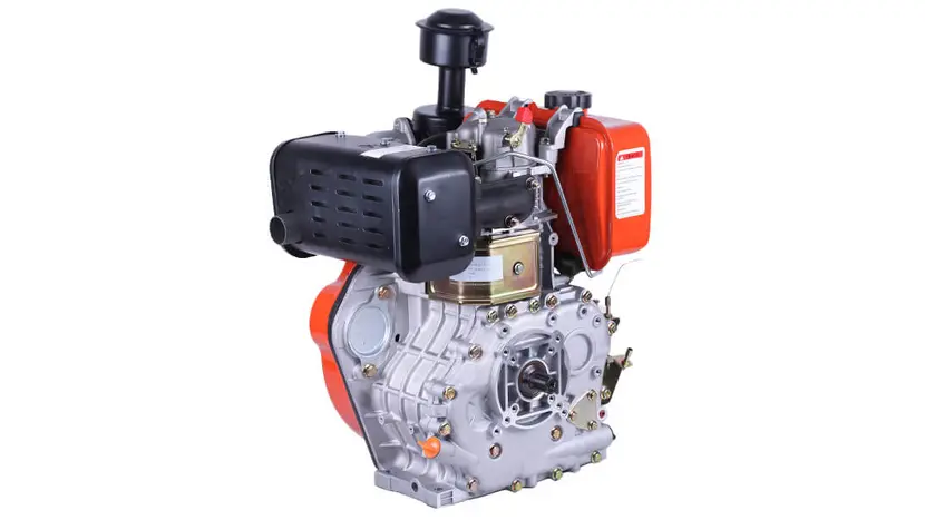 Двигун TATA 186F, 9 к.с., дизельний, вал 25 мм (шліц) фото 3 купити в Україні