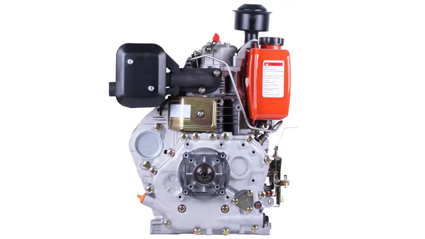 Двигун TATA 186F, 9 к.с., дизельний, вал 25 мм (шліц) фото 4 купити в Україні