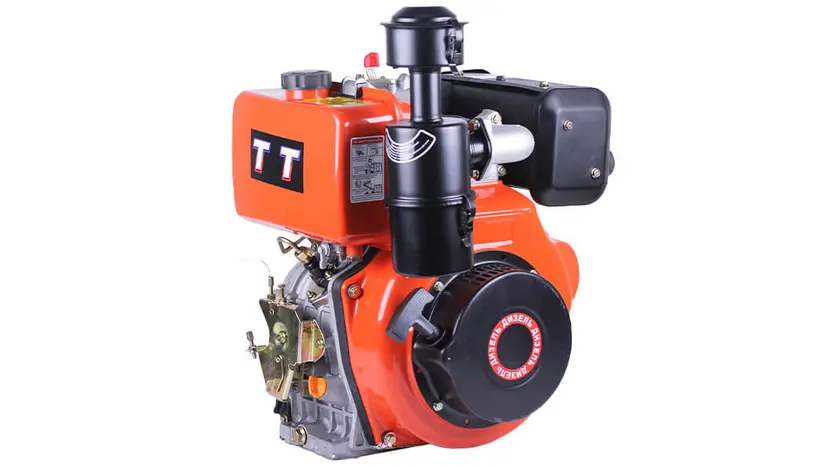 Двигатель TATA 186F, 9 л.с., дизельный, вал 25 мм (шпонка), фото фото 2