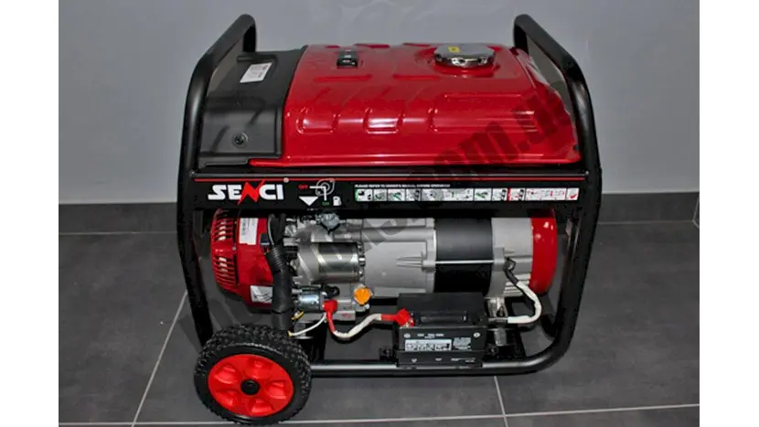 Бензиновый генератор Senci SC 7000 R + пульт ДУ (3.8 кВт), однофазный (230 В), 4 кВт, фото фото 5