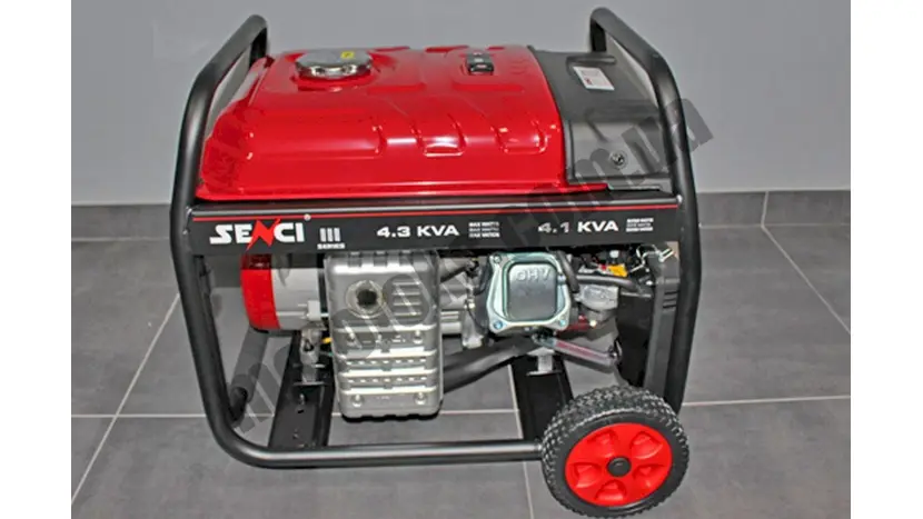 Бензиновый генератор Senci SC 7000 R + пульт ДУ (3.8 кВт), однофазный (230 В), 4 кВт, фото фото 6