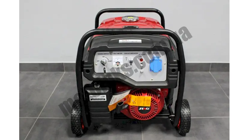 Бензиновый генератор Senci SC 7000 R + пульт ДУ (3.8 кВт), однофазный (230 В), 4 кВт, фото фото 3