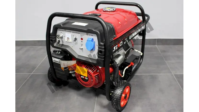 Бензиновый генератор Senci SC 7000 R + пульт ДУ (3.8 кВт), однофазный (230 В), 4 кВт, фото фото 2