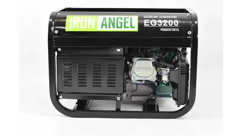 Бензиновий генератор Iron Angel EG 3200, однофазний (230 В), 3 кВт фото 4 купити в Україні