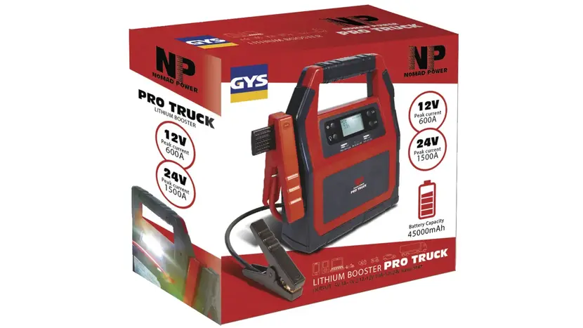 Пусковое устройство GYS Booster Lithium Nomad Power PRO TRUCK, фото фото 2