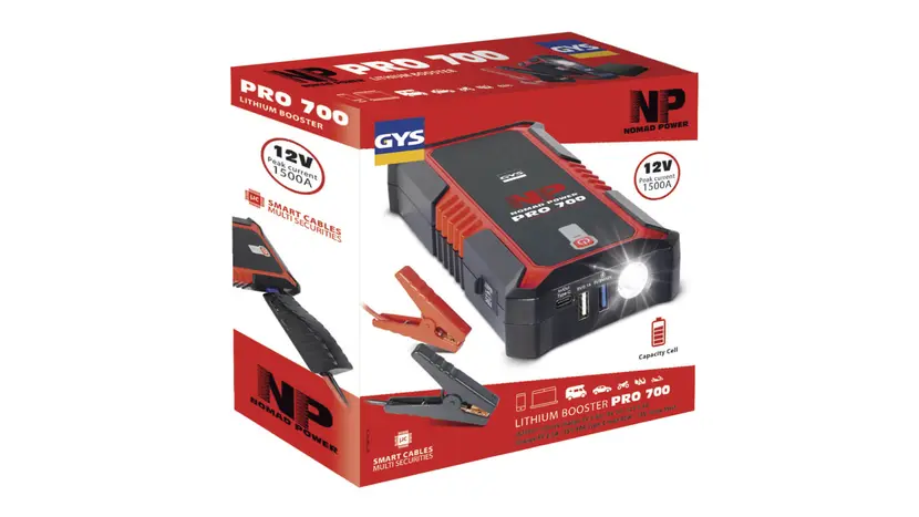 Пусковое устройство GYS Booster Lithium Nomad Power PRO 700, фото фото 3
