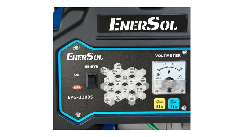 Генератор бензиновый EnerSol EPG-1200S, однофазный (230 В), 1.2 кВт, фото фото 8
