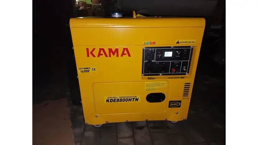 Дизельный генератор КАМА KDE8800HTN, однофазный (230 В), 6.5 кВт, фото фото 4