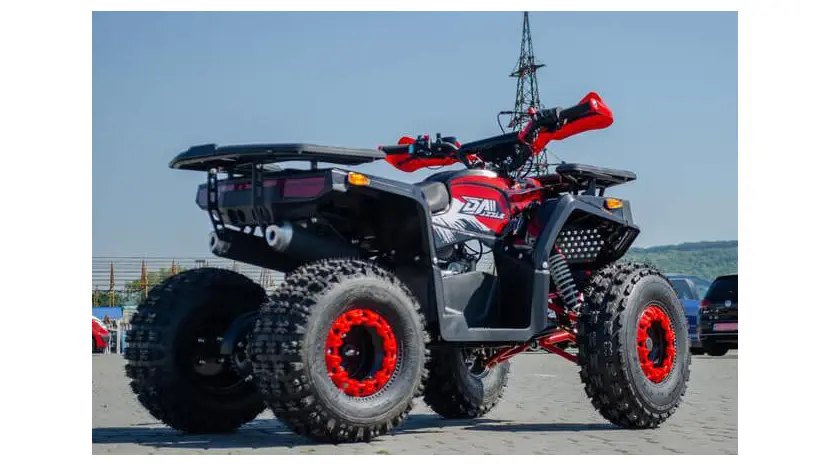Квадроцикл Exdrive DAZZLE 150 CC (Червоно-Чорний) фото 2 купити в Україні