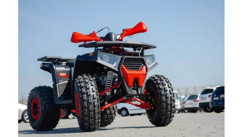 Квадроцикл Exdrive DAZZLE 150 CC (Червоно-Чорний) фото 3 купити в Україні