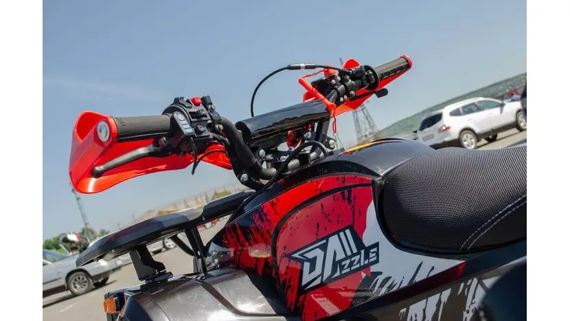 Квадроцикл Exdrive DAZZLE 150 CC (Червоно-Чорний) фото 5 купити в Україні