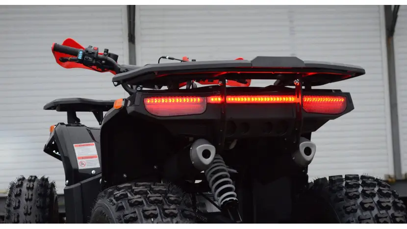 Квадроцикл Exdrive DAZZLE 150 CC (Червоно-Чорний) фото 4 купити в Україні