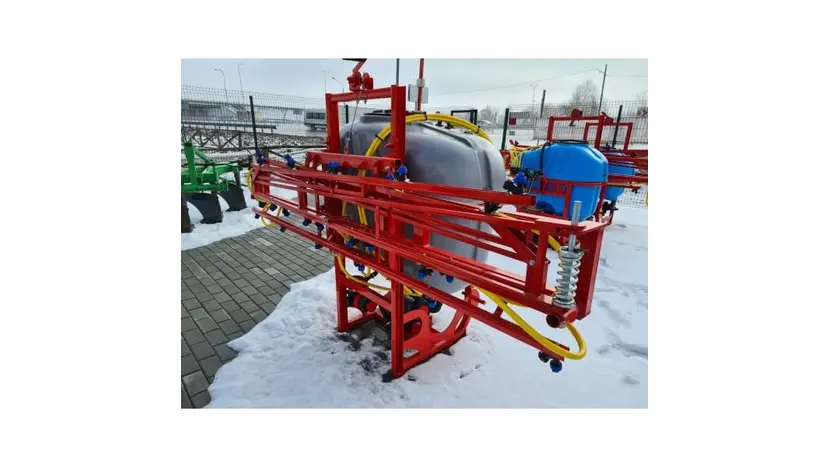 Обприскувач навісний Polmark 400 л 12м маятникова (Помпа Tolveri) фото 9 купити в Україні