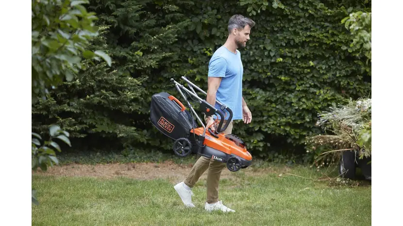 Газонокосарка акумуляторна Black&Decker BCMW 3336L2 фото 9 купити в Україні