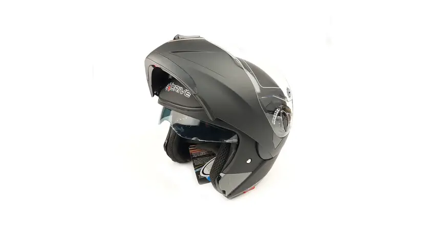 Мотошолом Eхdrive EX-701 Glossy Black розмір L фото 4 купити в Україні