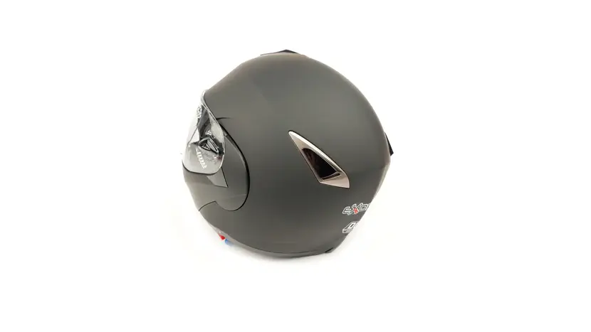 Мотошолом EXdrive EX-701 Matt Black розмір L фото 4 купити в Україні
